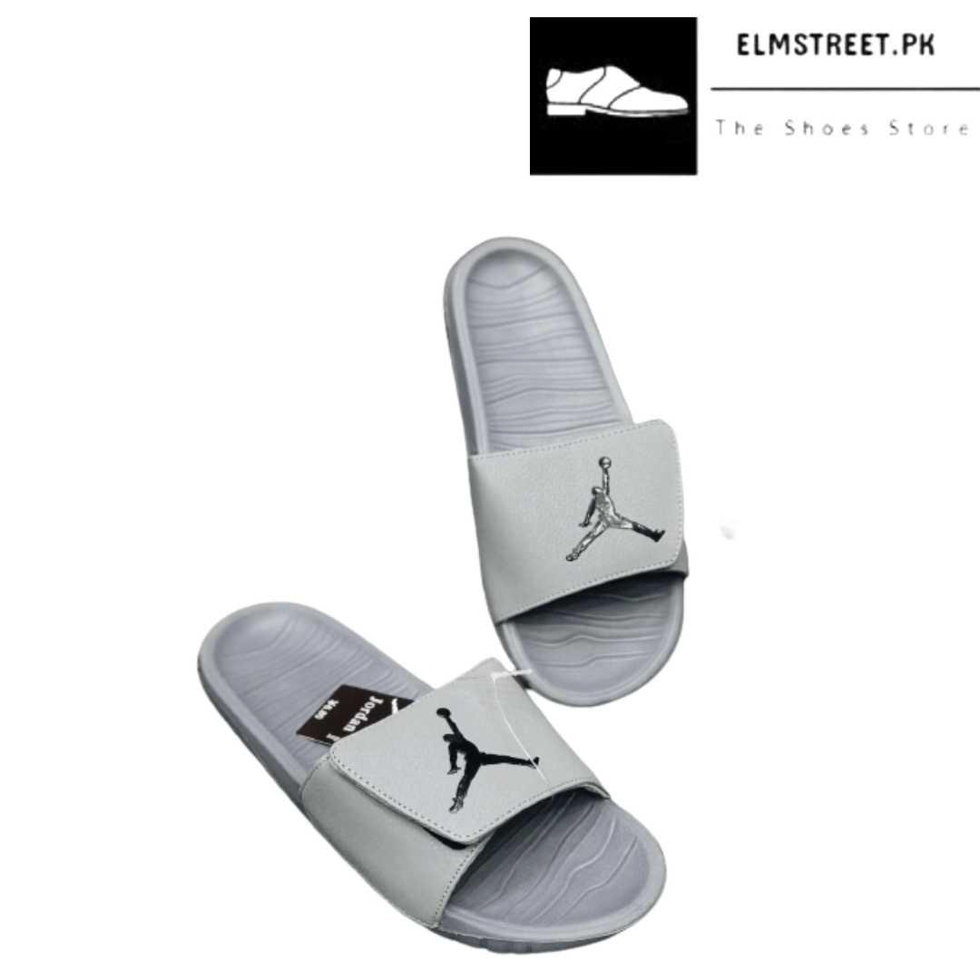 Jordan Slippers Grey - Premium quality 